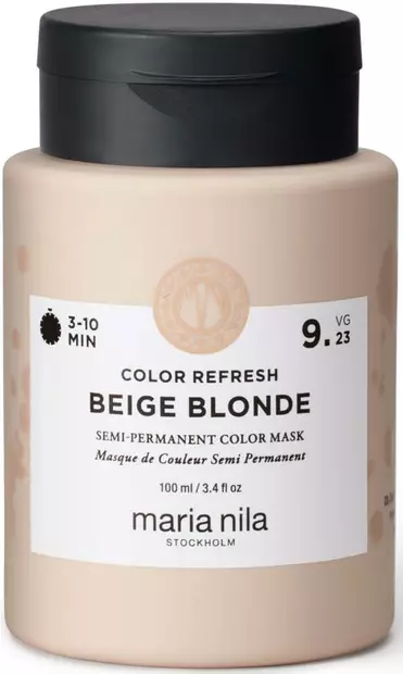 Maria Nila Color Refresh 9.23 BEIGE BLONDE 100ml - Color mask vaaleille hiuksille - 37000088 - 1