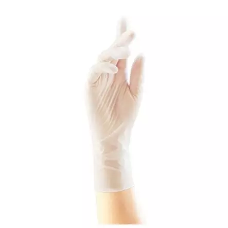 Puuteriton vinyylihanska M 100kpl - Hiusten värjäys- ja vaalennustavikkeet - 19000128 - 2