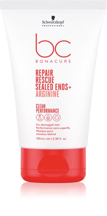 Bonacure Repair Rescue Sealed Ends+ 100ml - korjaava latvasuoja - Jätettävät korjaushoidot hiuksiin - 5000158 - 1