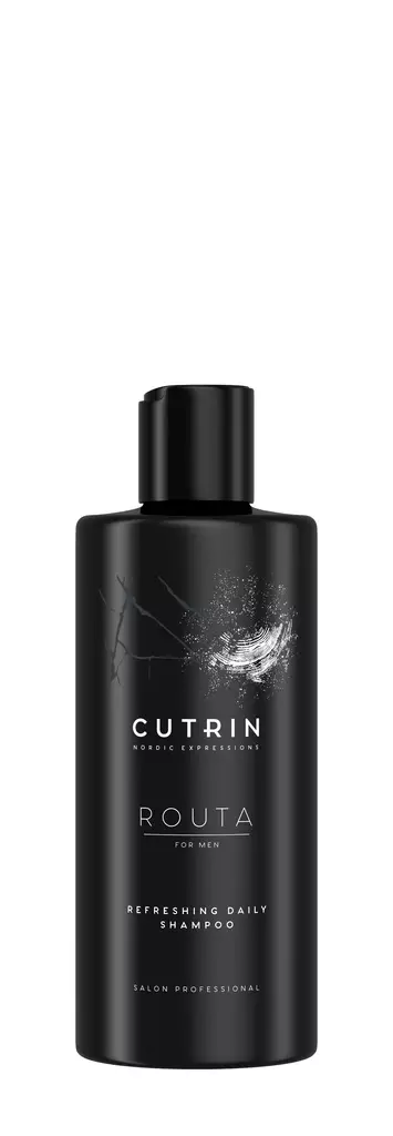Cutrin Routa Shampoo for men 250ml - hiuspohjaa virkistävä shampoo - Parturituotteet - 6412600543308 - 1