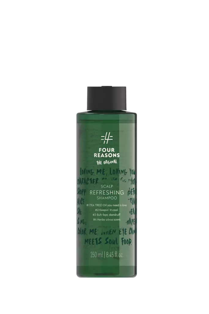 Four Reasons Scalp Refreshing Shampoo 250ml - rasvoittuvalle hiuspohjalle - Hiuspohja shampoot - 6418414041078 - 1