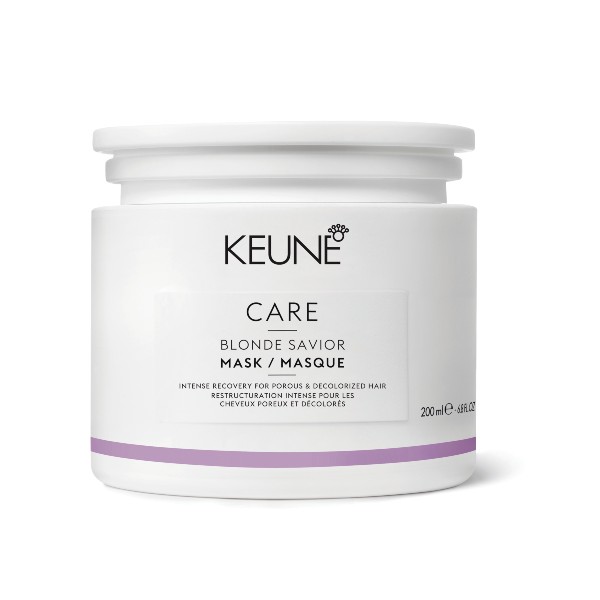 Keune Care Blonde Savior Mask 200ml - hiusnaamio vaaleille hiuksille - Värjättyjen hiusten hiusnaamiot - 8000228 - 1
