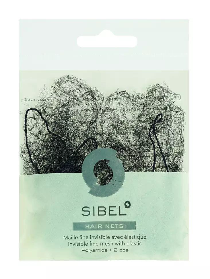 X Sibel Hiusverkko Black 12x2kpl (118023302) - Kampaustarvikkeet - 15000448 - 1