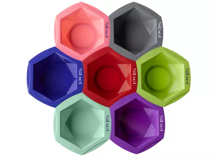 Sibel Mix & Match värikuppi paketti (6600546) - Hiusten värjäys- ja vaalennustavikkeet - 15000318 - 1