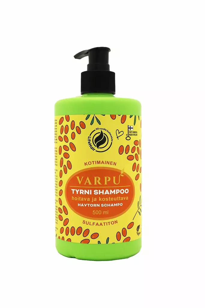 Varpu Tyrnishampoo 500ml - Shampoot värjätyille hiuksille - 17600008 - 1