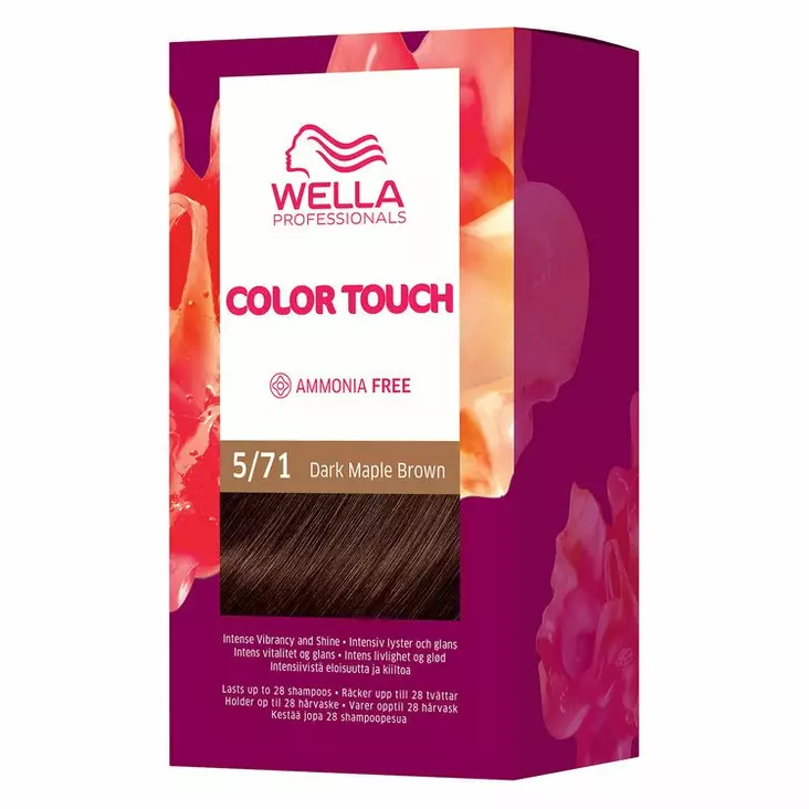 Wella Color Touch 5/71 Dark Maple Brown 130ml - Kestosävytteet - 13900008 - 1