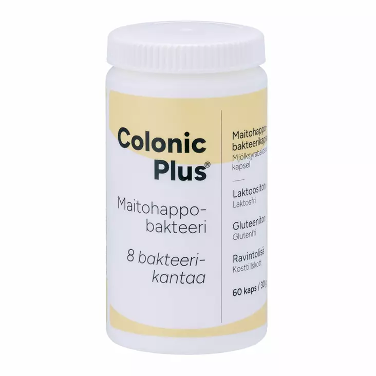 Colonic Plus Maitohappobakteerikapseli 60 kaps. / 30g - Hyvinvointi - 81000038 - 4