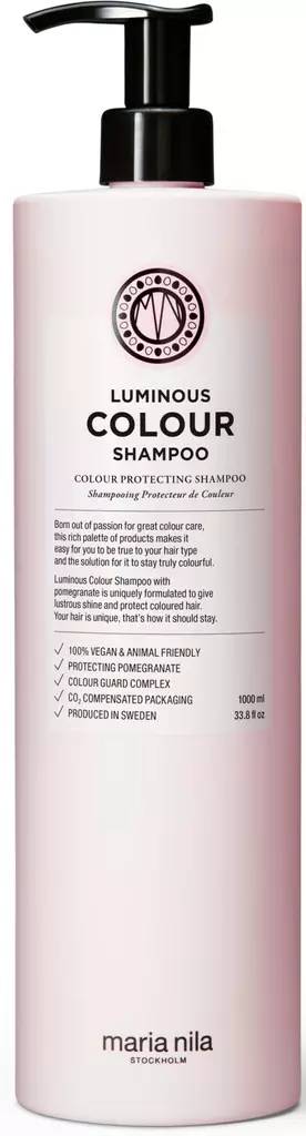 Maria Nila Luminous Colour Shampoo 1000ml - XXL koot - 37000028 - 1