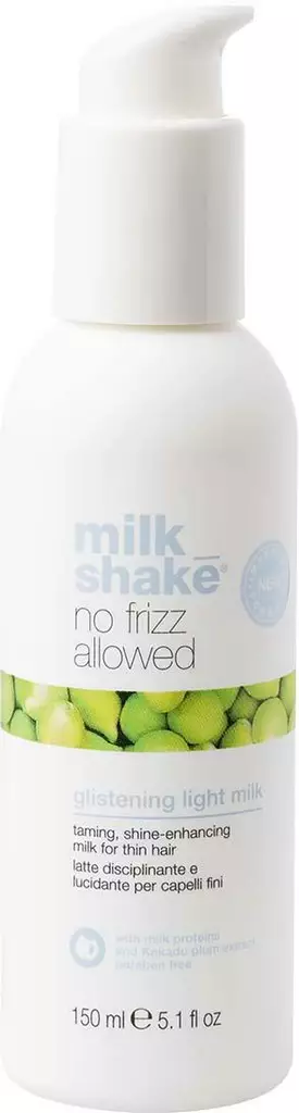 Milk_Shake No Frizz Allowed Glistening Light Milk 150ml - Jätettävät kosteutushoidot hiuksiin - 26000178 - 1