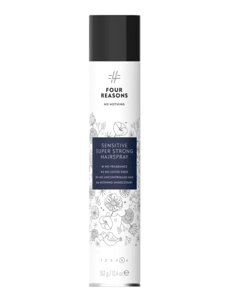 Four Reasons No Nothing Sensitive Super Strong Hairspray 500ML - MEGAPÄIVÄT - 10500009 - 1