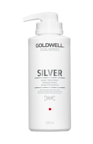 Dualsenses Silver 60 sec Treatment 500ml - hopea hiusnaamio - Hopeahoitoaineet - 3000259 - 1
