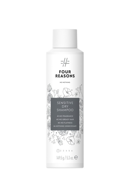 Four Reasons No Nothing Sensitive Dry Shampoo 250ml - hajusteeton kuivashampoo - Kuivashampoot - 6418414036579 - 1