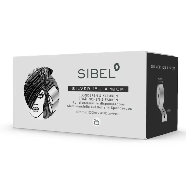 Sibel Folio 15µ 12cmx100m (4336231) - Hiusten värjäys- ja vaalennustavikkeet - 15000059 - 2