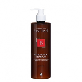 System4 B Bio Botanical Shampoo 500ml - oheneville hiuksille - XXL koot - 12000079 - 1