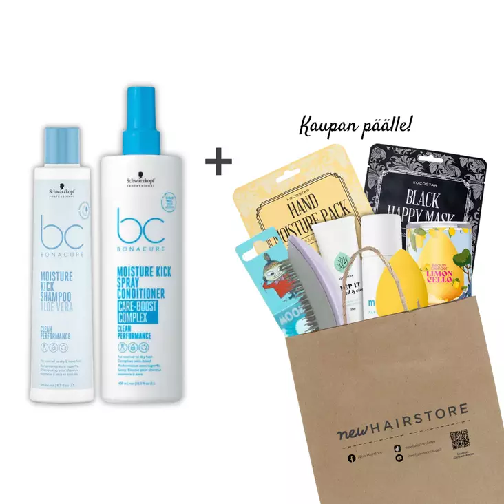 Bonacure Moisture tuotteet + kesäkassi - Tuotepaketit - 17000579 - 1