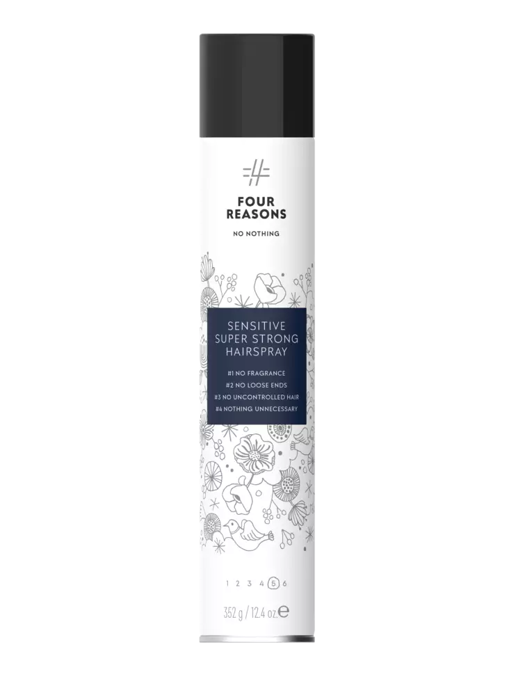Four Reasons No Nothing Sensitive Super Strong Hairspray 500ML - MEGAPÄIVÄT - 10500009 - 1