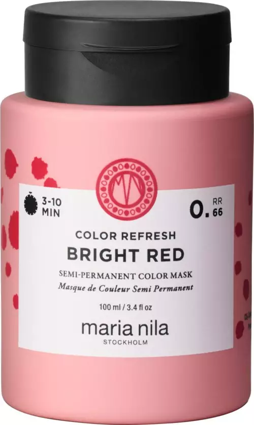 Maria Nila Color Refresh 0.66 BRIGHT RED 100ml - Color mask punaisille hiuksille - 37000099 - 1
