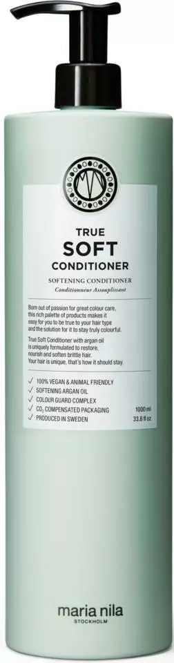 Maria Nila True Soft Conditioner 1000ml - XXL koot - 37000059 - 1